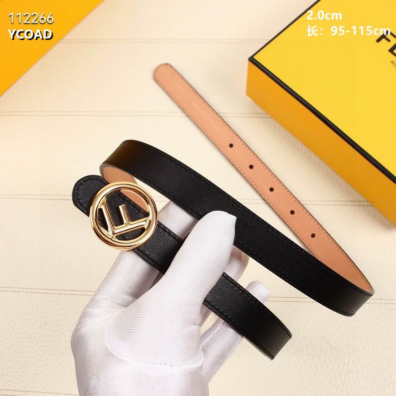 Fendi Belt 20mmX95-115CM 8L11